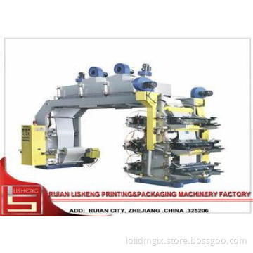 Doctor Blade Paper Flexo Printing Machine With Central Drum